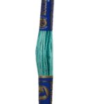 Stickgarn Stickfaden Mouline 100% Baumwolle 8 m grün ombre (6527)