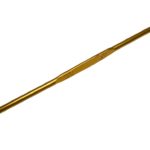 Häkelnadel Doppelhäkelnadel Aluminium ca. 13 cm Größe 3-5 gold (1017)