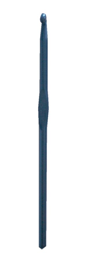 Häkelnadel Aluminium Hakeln blau 15 cm Größe 2,5 mm (1251)