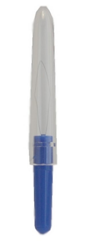 Einfädler Nadeleinfädler Einfädelhilfe 70mm blau (4006)
