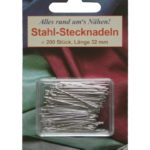 Stahlstecknadeln Stecknadeln 32mm 200 Stück (9200)