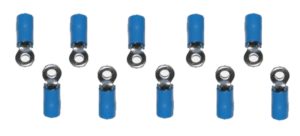 Ringstecker Steckverbinder Stecker RV1.25-3 blau 3,2mm 10 Stück (0007)