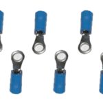 Ringstecker Ringkabelstecker Stecker blau M4 2,5mm2 10 Stück (0008)