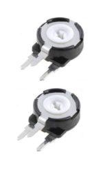 Potentiometer PT-10 Trimmer 1 kOhm vertikal stehend 2 Stück (0008)