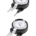 Potentiometer PT-10 Trimmer 250 kOhm 150mW vertikal stehend 2 Stück (0025)