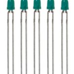 LED Leuchtdiode 3 mm grün 5 Stück (0002)
