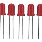 LED Leuchtdiode 5 mm rot 5 Stück (0004)