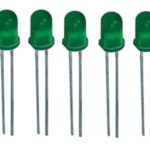 LED Leuchtdiode 5 mm grün 5 Stück (0005)