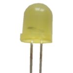 Blink LED 8mm gelb selbstblinkend 20-70 mcd 60° (0017)