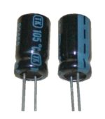 Elko Elektrolytkondensator Kondensator 10uF 63V 105°C 2 Stück (0012)