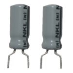 Elko Elektrolytkondensator Kondensator 4,7uF 63V 85°C 2 Stück (2003)