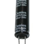 Elko Elektrolytkondensator Kondensator Photo Flash 100uF 330V (0092)