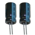 Elko Elektrolytkondensator Kondensator 33uF 50V 105°C 2 Stück (1001)