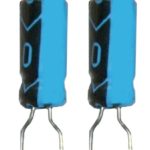 Elko Elektrolytkondensator Kondensator 1uF 63V 85°C 2 Stück (2016)
