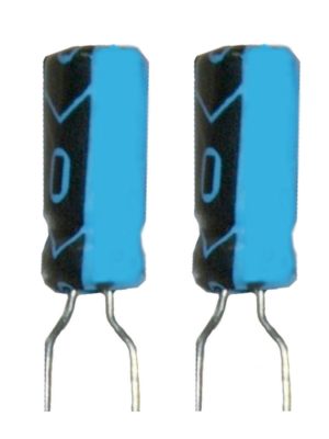 Elko Elektrolytkondensator Kondensator 1uF 63V 85°C 2 Stück (2016)