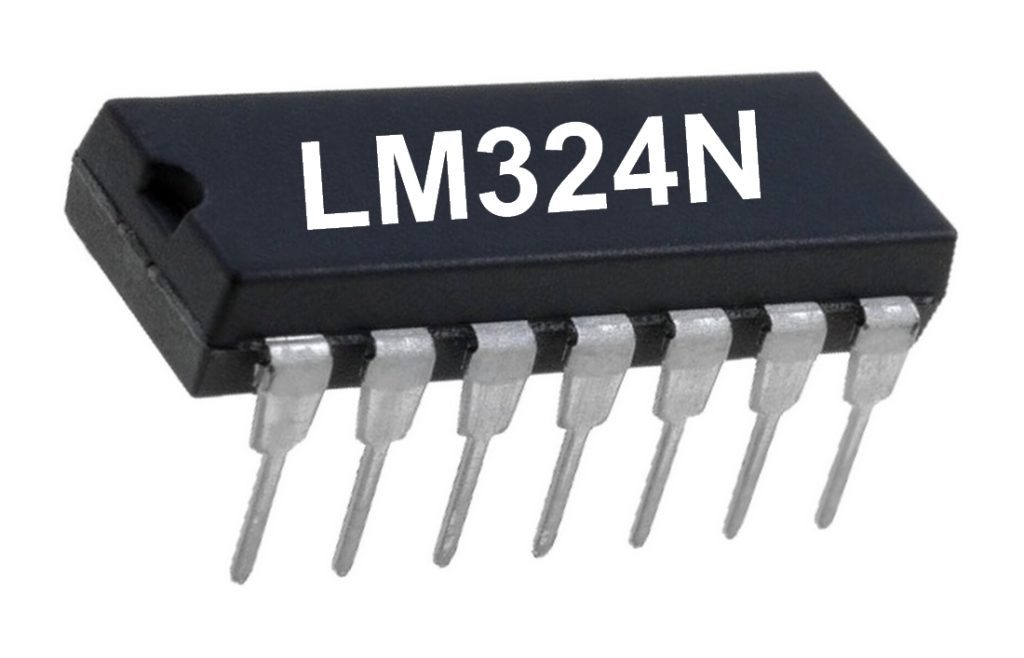 LM324N Operationsverstärker 4-fach Verstärker (0006)