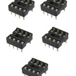 IC-Sockel IC-Fassung 8-polig DIP DIL8 5 Stück (0058)