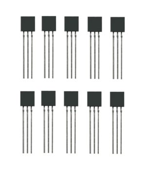 Transistor BC557c PNP 45V 0.1A T092 10 Stück (0001)