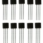Transistor 2N3904 NPN 40V 0.2A TO92 10 Stück (0017)