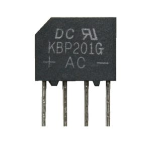 Brückengleichrichter Gleichrichter KBP201G 100V 2A (0014)