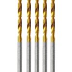 HSS Bohrer 3,00 mm Titanium DIN338N 5 Stück (0017)