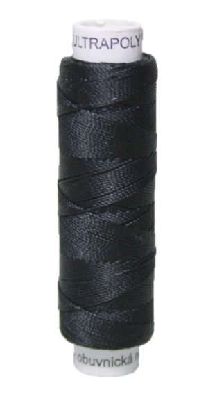 Sattlergarn Zwirn 50 m Polyester ULTRAPOLY 30 schwarz (0999)