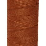 Nähmaschinen Nähgarn 500 m Polyester POLYTEX 16,7x2 braun terracotta (0733)