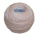 PERLOVKA Kreuzstichgarn Baumwolle Perlgarn 10g 85m hellrose (2322)