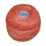 PERLOVKA Kreuzstichgarn Baumwolle Perlgarn 10g 85m rosa koralle (2332)