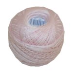 PERLOVKA Kreuzstichgarn Baumwolle Perlgarn 10g 85m hellrose (3212)