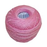 PERLOVKA Kreuzstichgarn Baumwolle Perlgarn 10g 85m rosa (3432)