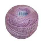 PERLOVKA Kreuzstichgarn Baumwolle Perlgarn 10g 85m flieder lila (4222)