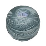 PERLOVKA Kreuzstichgarn Baumwolle Perlgarn 10g 85m grünblau (5832)