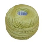 PERLOVKA Kreuzstichgarn Baumwolle Perlgarn 10g 85m hellgrün (6032)