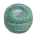 PERLOVKA Kreuzstichgarn Baumwolle Perlgarn 10g 85m grün (6842)