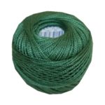 PERLOVKA Kreuzstichgarn Baumwolle Perlgarn 10g 85m grün (6872)