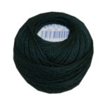 PERLOVKA Kreuzstichgarn Baumwolle Perlgarn 10g 85m grün (6992)