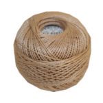 PERLOVKA Kreuzstichgarn Baumwolle Perlgarn 10g 85m beige (7132)