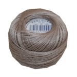 PERLOVKA Kreuzstichgarn Baumwolle Perlgarn 10g 85m beige (7412)