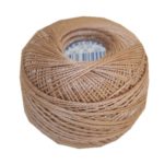 PERLOVKA Kreuzstichgarn Baumwolle Perlgarn 10g 85m braun (7422)