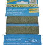 Klettband Klettverschluss 2x50cm 2cm grün (1008)