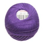 Strickgarn Häkelgarn 100 % Baumwolle SNÌHURKA 200 m lila (4574)
