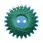 Sternzwirn Baumwolle 2 Stück je 20 m grün (0017)