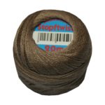 Stopftwist Stopfgarn Baumwolle 8-fach mercerisiert 20 m braun (0856)