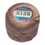 Stopftwist Stopfgarn Baumwolle mercerisiert 20 m braunnougat (0862)
