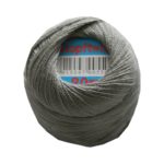 Stopftwist Stopfgarn Baumwolle 8-fach mercerisiert 20 m grau (0866)