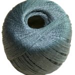 Stopftwist Stopfgarn Baumwolle 8-fach mercerisiert 20 m grau (0869)