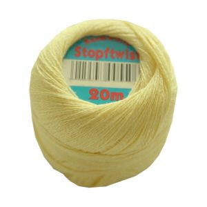 Stopftwist Stopfgarn Baumwolle 8-fach mercerisiert 20 m gelb (0890)