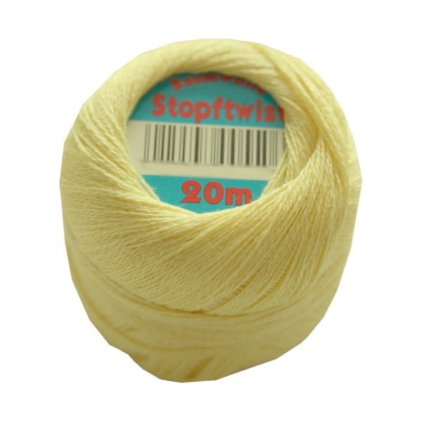 stopftwist-stopfgarn-baumwolle-8-fach-mercerisiert-20-m-gelb-0890 Stopftwist Stopfgarn Baumwolle 8-fach mercerisiert 20 m gelb (0890)