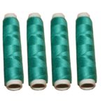 Nähmaschinen Nähgarn 200 m 4 x 50m Polyester 40/2 dunkel türkis (1058)